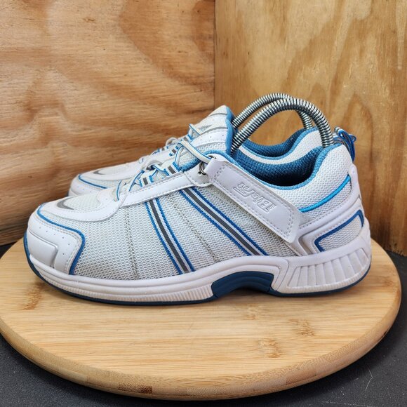 Orthofeet Womens Biofit Tahoe 910 Tieless Sneakers Size 8 (2E) Extra Wide - Picture 4 of 9